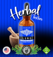 Artisan Lung & Respiratory Support Tincture Mullein, Elecampane Thyme +MORE USA