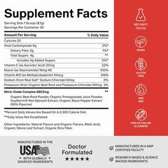 USDA Organic Beet Root Powder – Mixed Berry, 30 Servings | Nitric Oxide Booster,