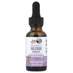 Organic Valerian Root Liquid Extract, Alcohol Free, 590 mg, 1 fl oz (30 ml)