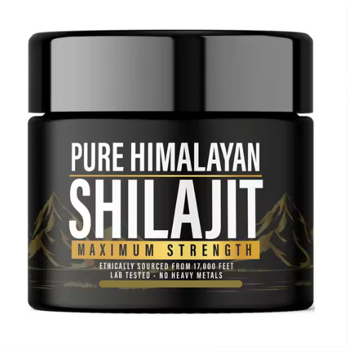 Pure Himalayan Organic Shilajit Resin – 600mg shilajit for Men and Women Ibvita