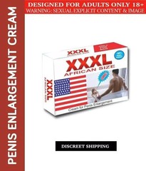 ##1 NEW XXXL African Siz GAIN 14+INCHES PENI ENLARGER GROWTH CREAM FASTER GROWTH