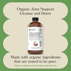 Organic Liquid Joint Supplement w/ Glucosamine Chondroitin Uric Acid Cleanse