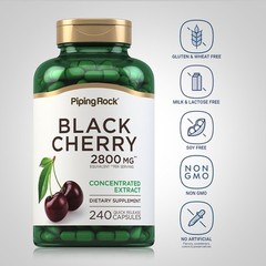 Black Cherry Extract Capsules | 2800mg | 240 Pills | by Piping Rock