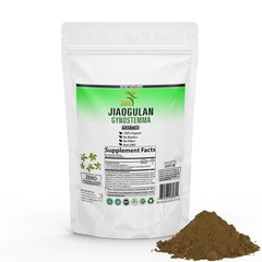 Certified Organic Jiaogulan 4100 mg 227G Powder (Extract 4:1, Vegetarian)