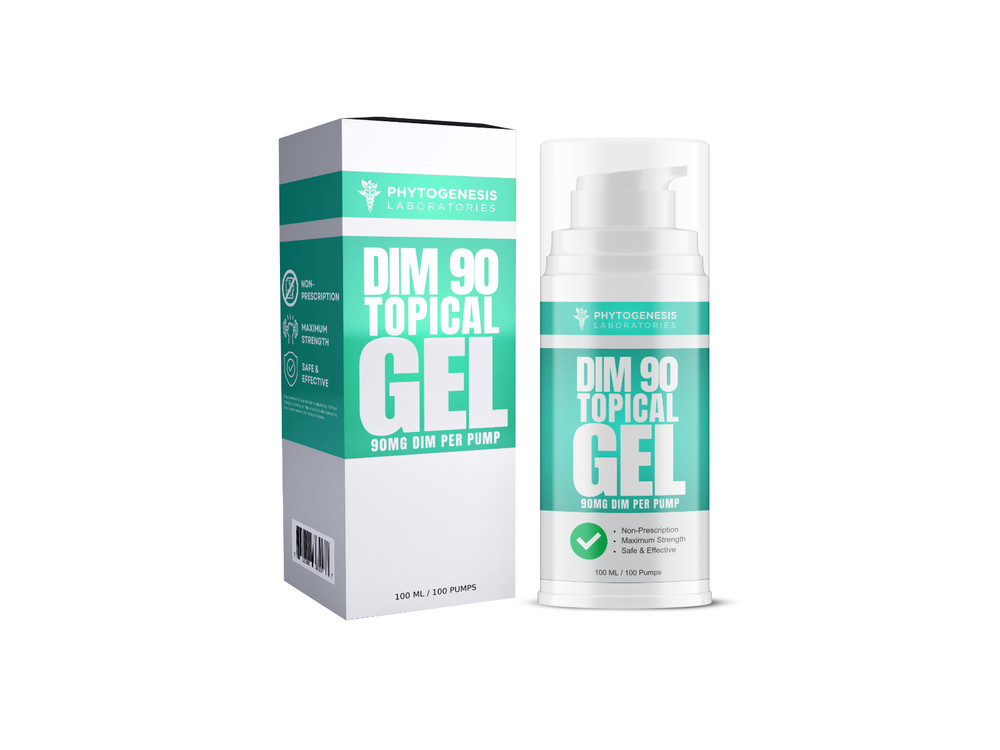 ANDROGENESIS DIM 90 – Maximum Strength Dim Supplement Topical Gel – 90mg