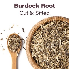 Burdock Root Tea – Dried Cut & Sifted Arctium Lappa Loose Herbal Tea