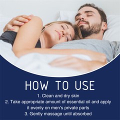 Men’s Organic Enlarger Oil Stay Hard Growth Faster Enhancement 10ML XXXL ~USA