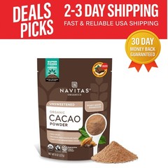 Sustainable and Delicious: 8oz Fairtrade Cacao Powder for Hot Chocolate Bliss