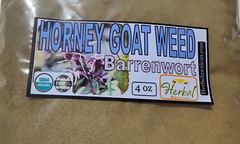4oz Horny Goat Weed Powder (epimedium grandiflorum) Barrenwort 113g