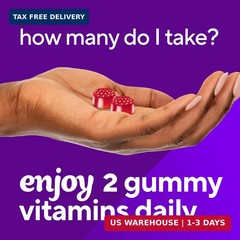Vitafusion Vitamin B12 Gummies | 1000 mcg | 140 Adult Gummy Vitamins | For Women