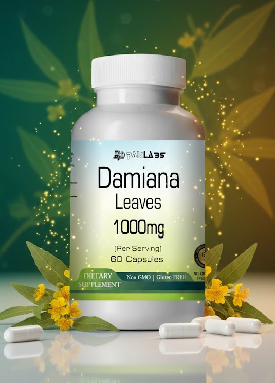 Damiana Leaf capsules 1000mg Serving – Ship from USA