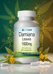 Damiana Leaf capsules 1000mg Serving – Ship from USA