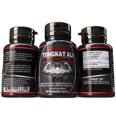 Tongkat Extract Vegan Strongest Natural Testosterone Booster LongJack Supplement