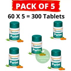 Himalaya Purim 300 Tabs For Detoxification Prevent Various Skin Infection 2026