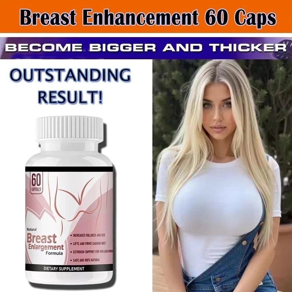 Bigger Bust XL Breast Growth Capsules Female Estrogen Enhancement 60 Pills NEW