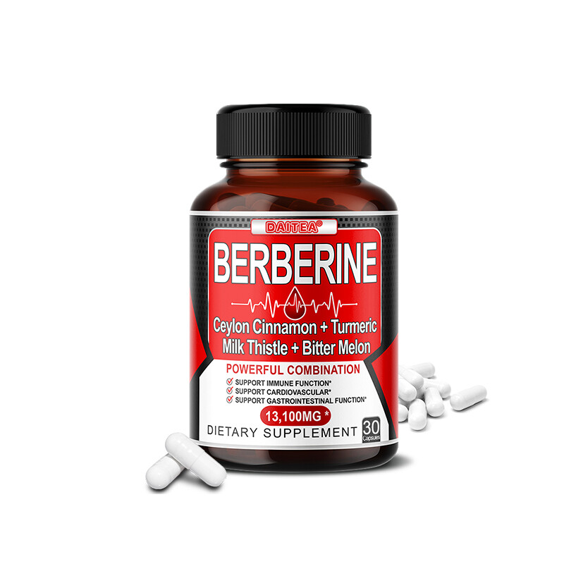 Berberine Ceylon Cinnamon + Turmeric Milk Thistle + Bitter Melon Heart Health