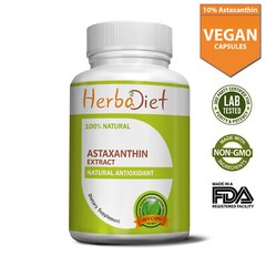 Astaxanthin 12mg Capsules High Strength Antioxidant Haematoccus Pluvialis Heart
