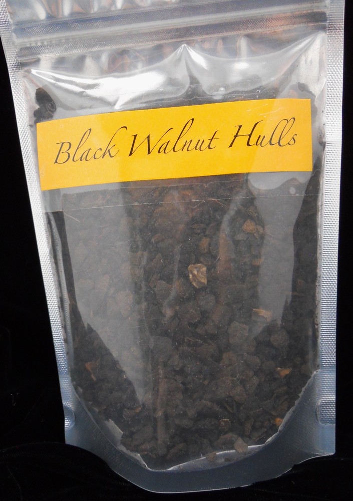 Black Walnut Hulls, 4 oz.