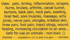 GOODBYE PAIN! Topical Herbal | Organic | St Johns Wort | $8 for small, $20 large