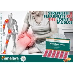 Himalaya Rumalaya Forte 60 Tablets Joint Pain Relief Arthritis Inflammation New