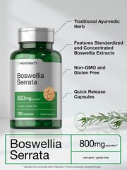 Boswellia Serrata Extract 800mg | 120 Capsules | Non-GMO | by Horbaach