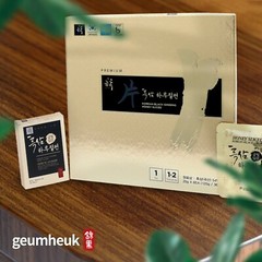 GeumHeuk Korean Panax Black Honey Ginseng Root Sliced 20g X 6 Packs (120g)
