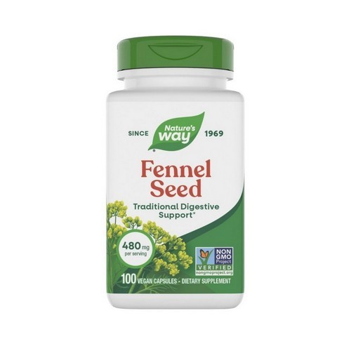 Fennel Seed 100 Caps by Nature’s Way
