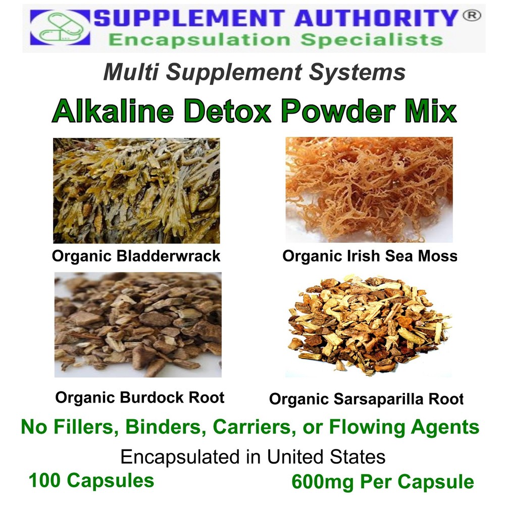 Irish Sea Moss – Bladderwrack – Burdock Root – WITH SARSAPARILLA ROOT – NEW!
