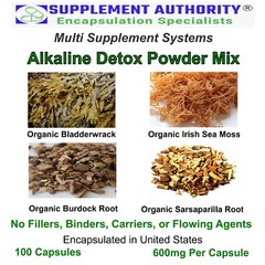Irish Sea Moss – Bladderwrack – Burdock Root – WITH SARSAPARILLA ROOT – NEW!