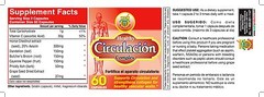 Circulacion Complex, Capsulas naturales para la circulacion. Set de 2 frascos