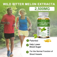 Organic Bitter Melon Extract Weight Loss Blood glucose regulation capsules