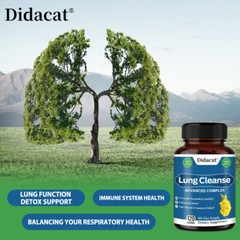 Lung Cleanse Advanced Complex Capsules – Detox, Lung & Respiratory Health