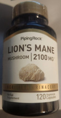 Lion’s Mane Mushroom 2100mg 120 Caps (Hericium erinaceus) non GMO