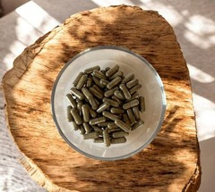 Black Walnut Hull & Wormwood Capsules Organic Parasite Blend Supplement Cleanse