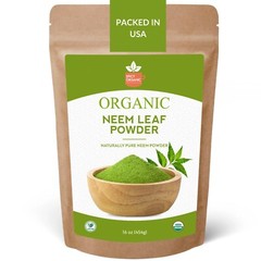 Organic Neem Leaf Powder – 16 Oz. – Azadirachta Indica for Hair and Skin Care