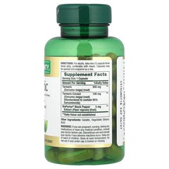 2 X Nature’s Bounty, Turmeric Plus Black Pepper Extract, 1,000 mg, 60 Capsules
