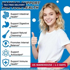 Wormwood Black Walnut Clove Cleanse Softgels Gut Digestive Support 120 Count