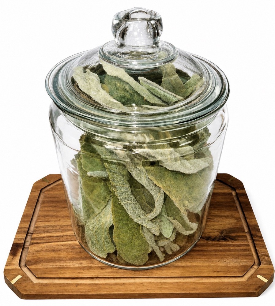 Whole Dried Mullein Leaves 4 oz Wildcrafted Four Prong Herbs Herbal Tea
