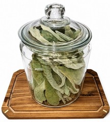 Whole Dried Mullein Leaves 4 oz Wildcrafted Four Prong Herbs Herbal Tea