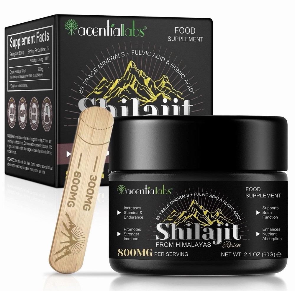 3Pack 100% Himalayan Shilajit, Soft Resin,Organic,Extremely Potent,Fulvic Acid