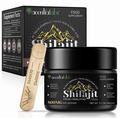 8Pack 100% Himalayan Shilajit, Soft Resin,Organic,Extremely Potent,Fulvic Acid