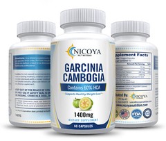 Garcinia Cambogia- Natural Weight Loss, Diet & Appetite Suppressant w/HCA 1400mg