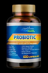 BACTISupport PROBIOTIC NATURAL 100 BILLION CFUs ULTRA STRENGHT ULTIMATE FLORA