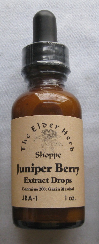 The Elder Herb Shoppe Juniper Berry Extract 1 oz.