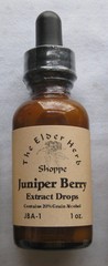 The Elder Herb Shoppe Juniper Berry Extract 1 oz.