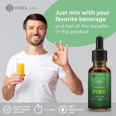Poke Root Extract – Pure Lymphatic Drainage Drops – Immune Support Supplements &