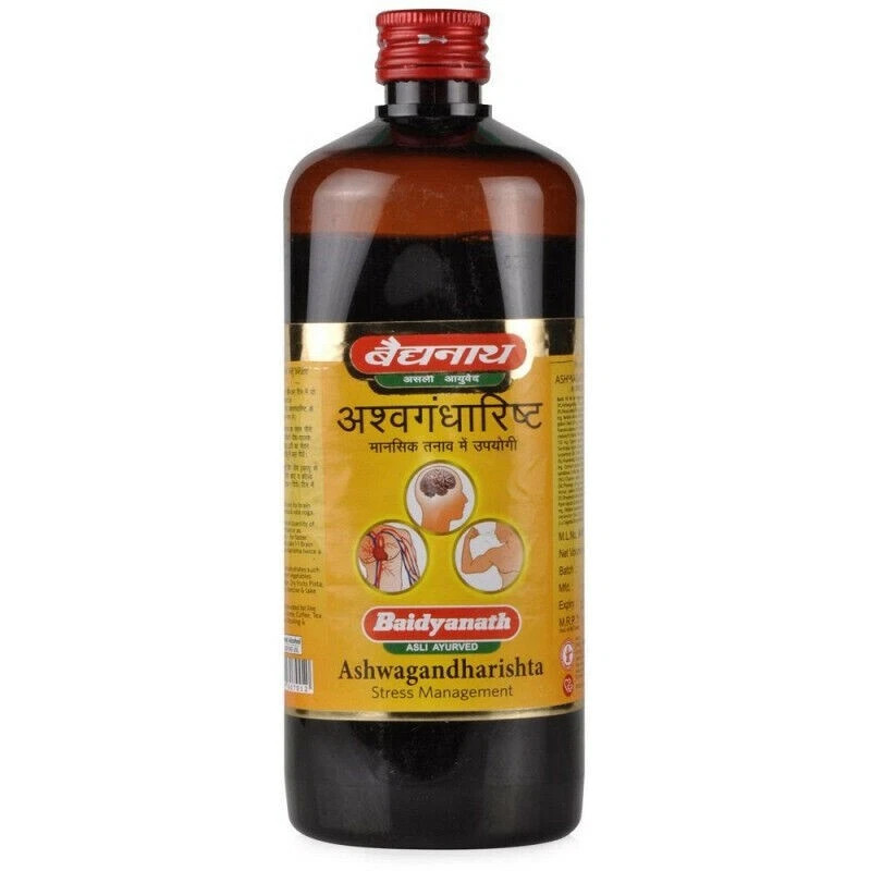 Baidyanath Ashwagandharishta (450ml) Herbal Ayurvedic FREE SHIPPING ….