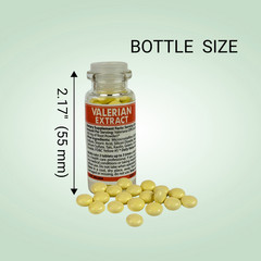 Valerian Root Extract 5 bottles x 50 Coated Tablets (20mg) Экстракт Валерианы
