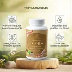 Go Ayurveda Dhanvantri Triphala Capsules, 60 Capsules f487