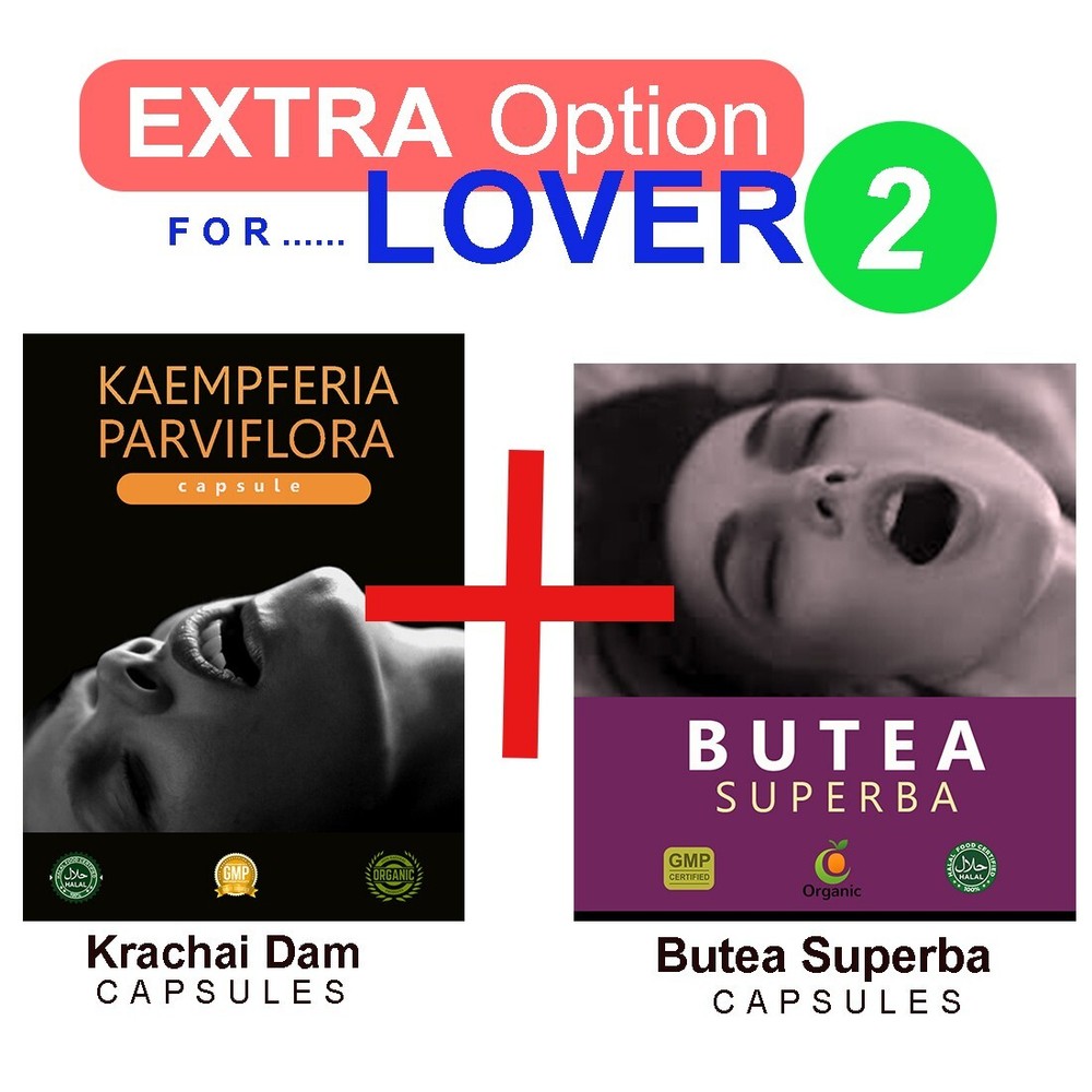 140 Krachai Dum Capsules +140 Butea Superba Caps 500 mg Sexual Performance